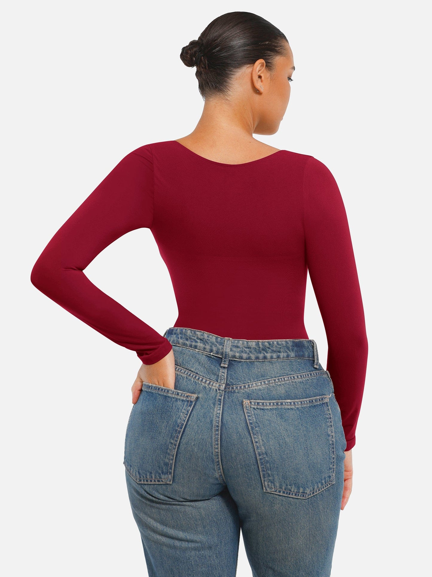 Sculpt Lange Mouwen Bodysuit