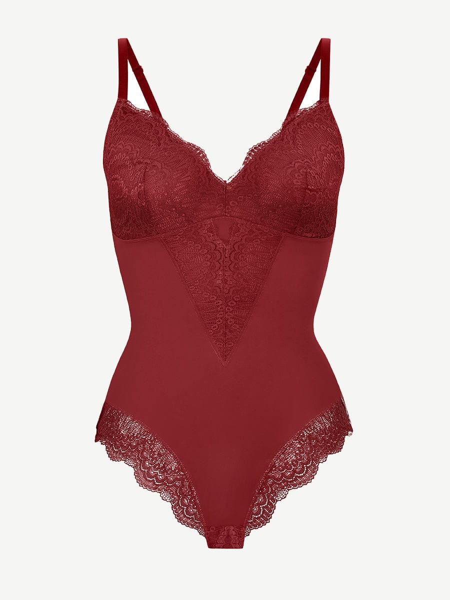 V-Hals Bodysuit