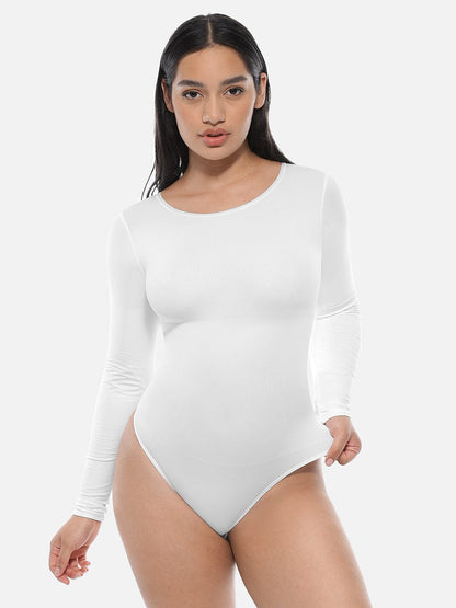 Lange Mouwen String Bodysuit