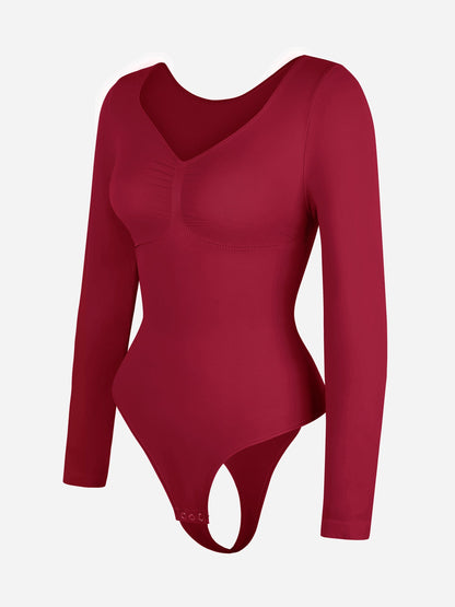 Sculpt Lange Mouwen Bodysuit