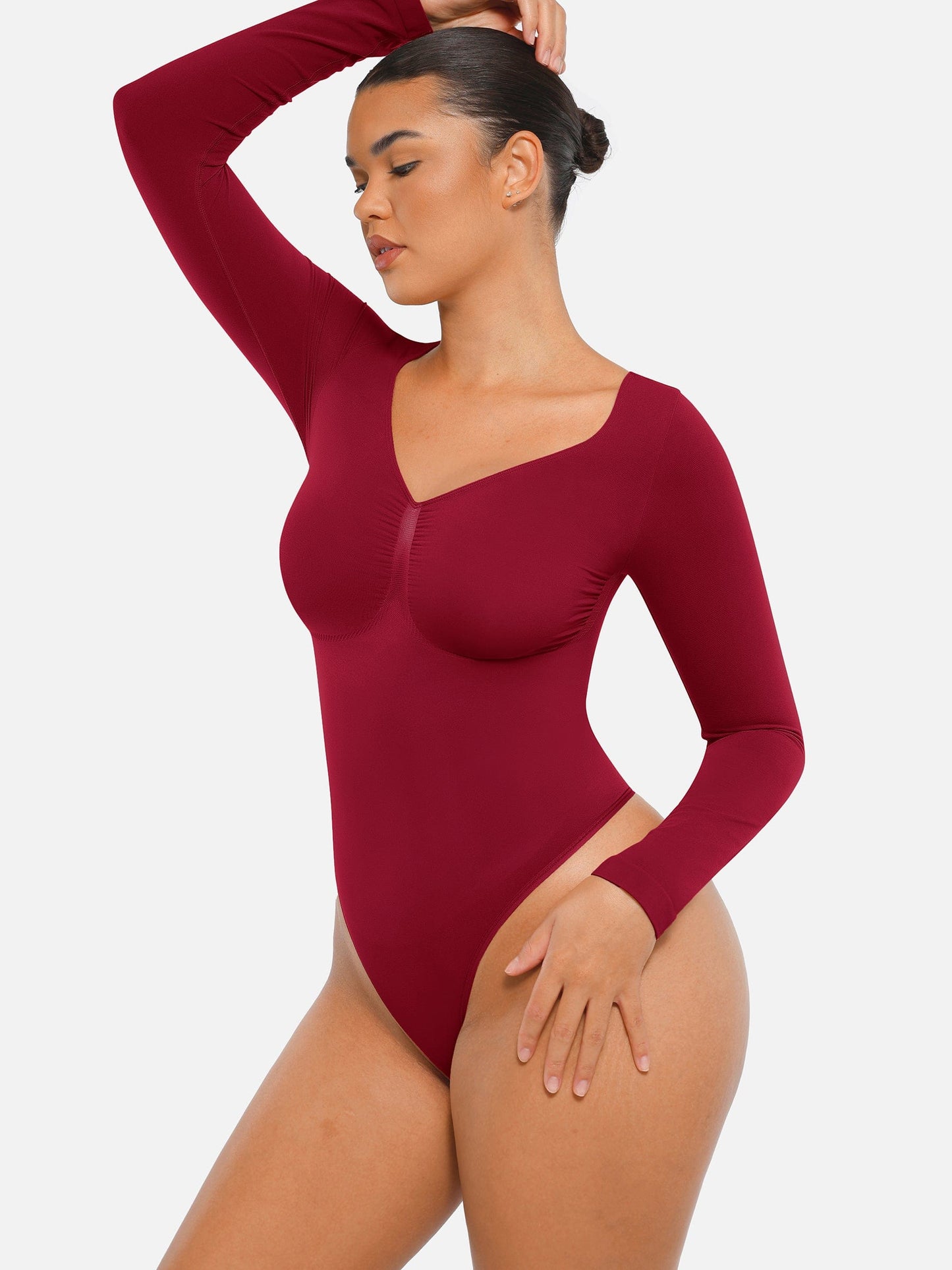 Sculpt Lange Mouwen Bodysuit