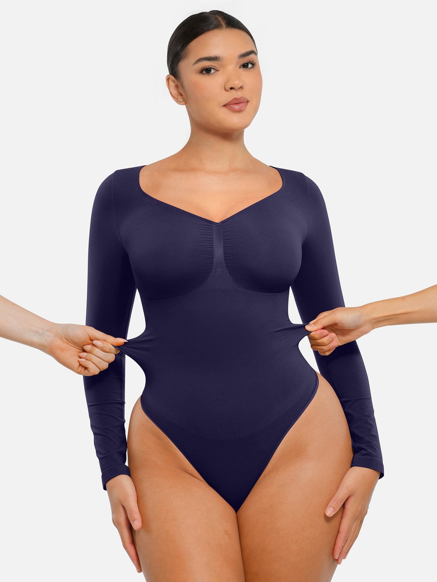 Sculpt Lange Mouwen Bodysuit