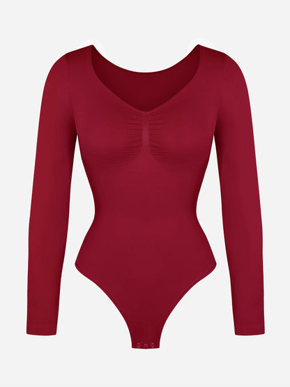 Sculpt Lange Mouwen Bodysuit