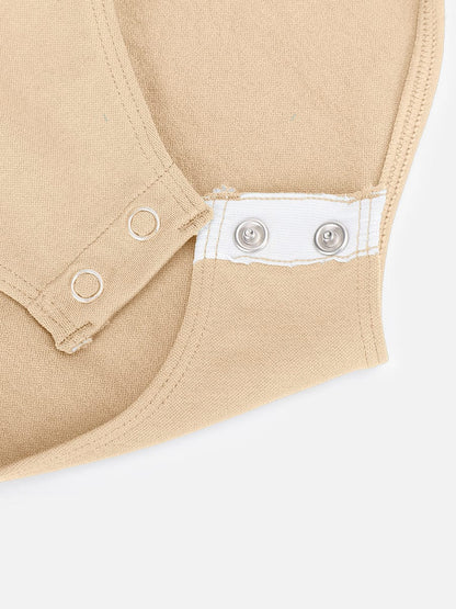 Diamond-Neck Bodysuit Met Slip