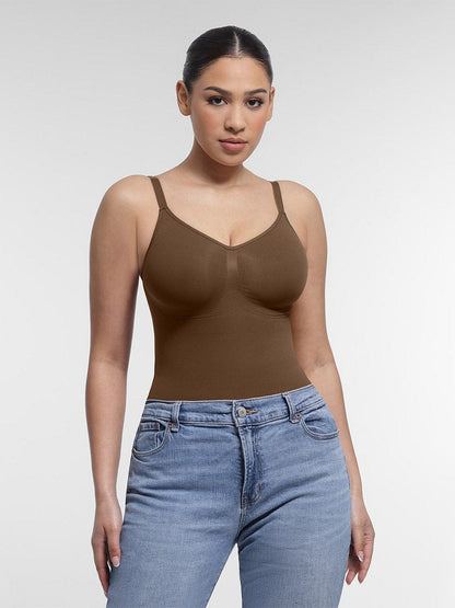 Naadloze Sculpt Bodysuit met Slip
