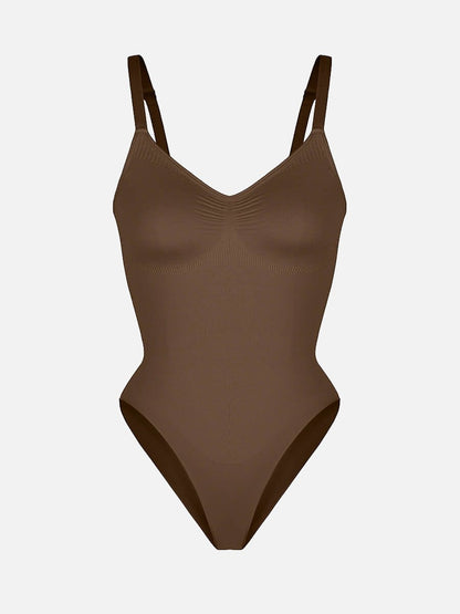 Naadloze Sculpt Bodysuit met Slip