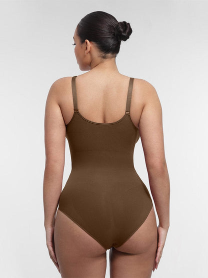 Naadloze Sculpt Bodysuit met Slip