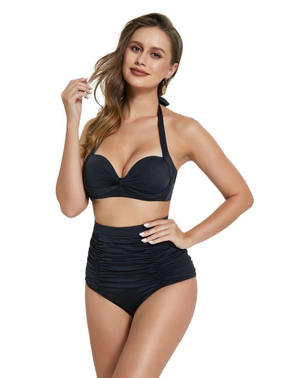 Bikini met hoge taille