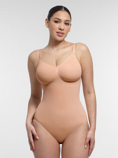 Naadloze Sculpt Bodysuit met Slip