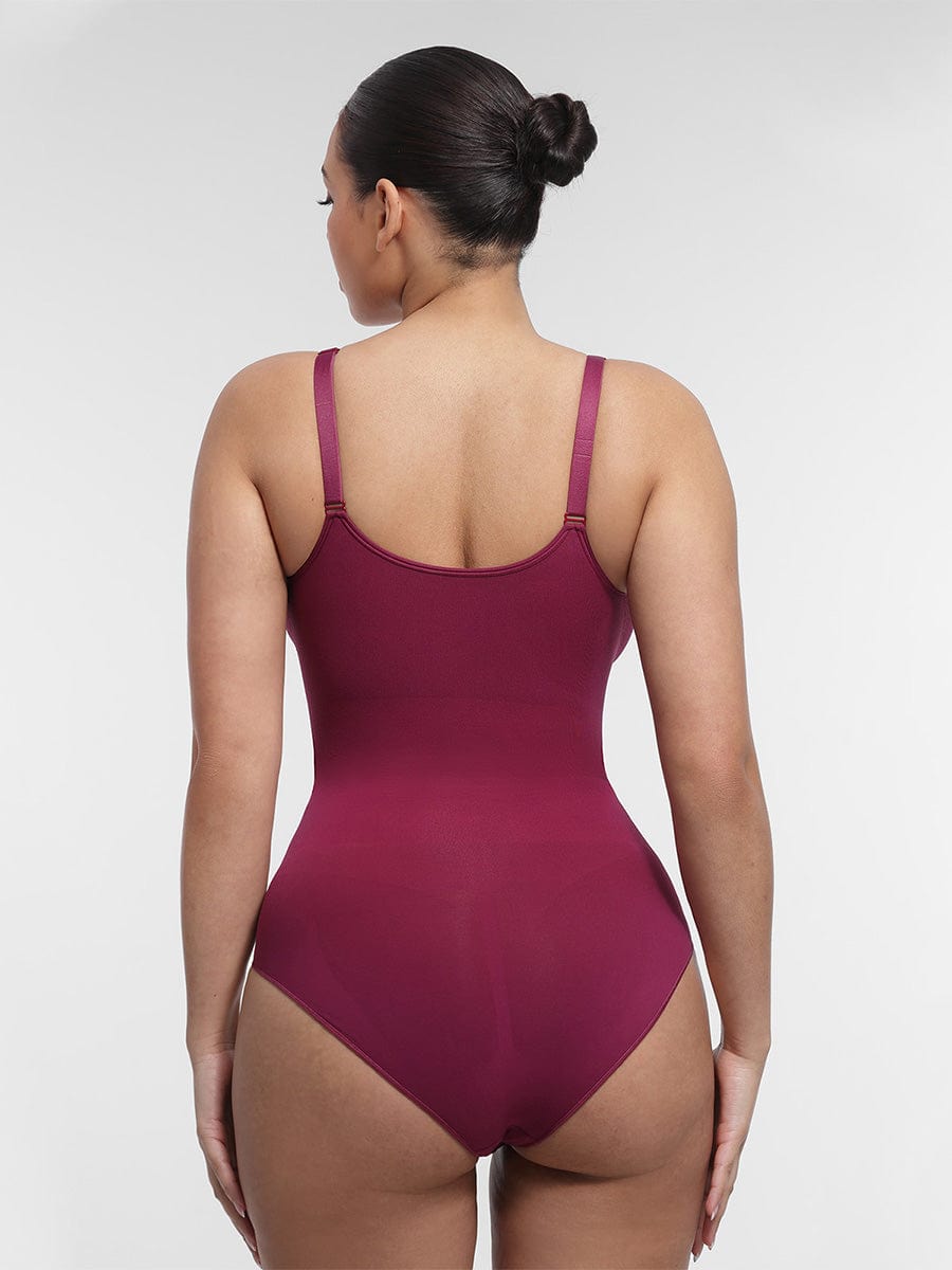 Naadloze Sculpt Bodysuit met Slip