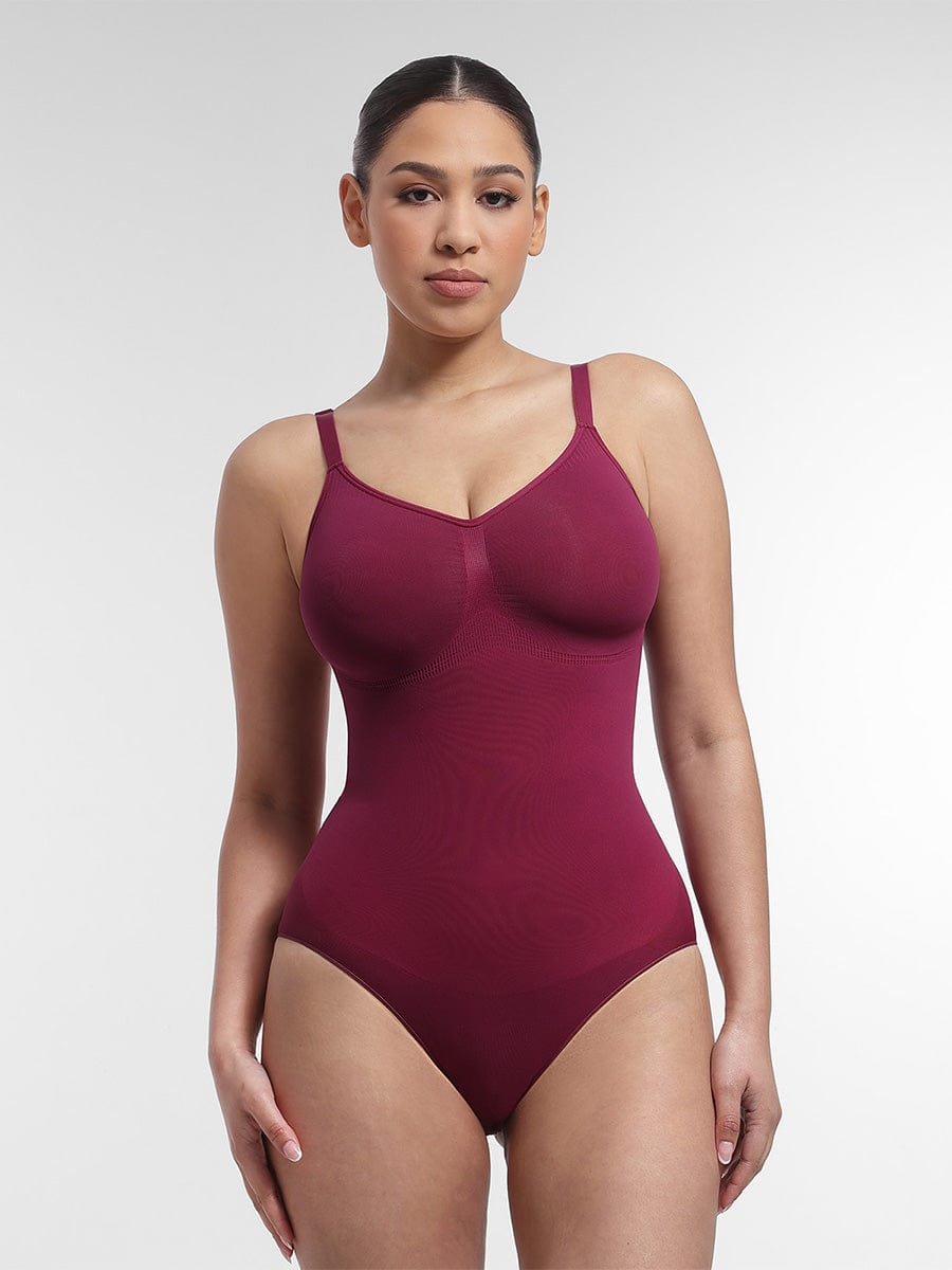 Naadloze Sculpt Bodysuit met Slip
