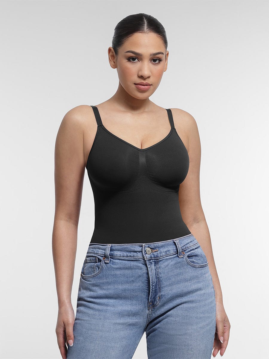 Naadloze Sculpt Bodysuit met Slip