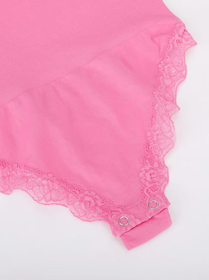 Naadloze Kanten String Bodysuit