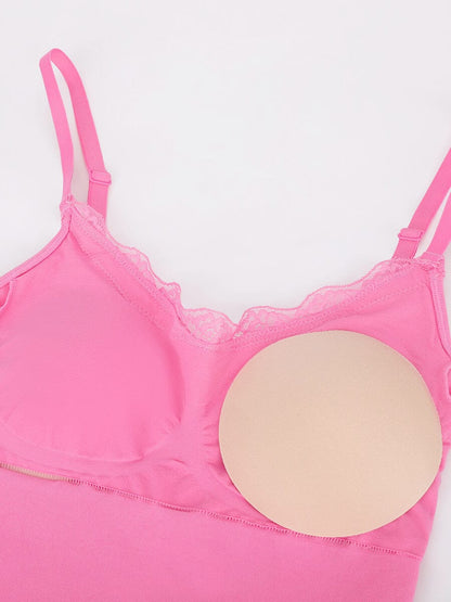 Naadloze Kanten String Bodysuit