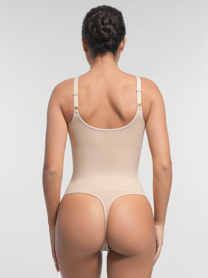 Naadloze Sculpt Bodysuit – Ingebouwde BH
