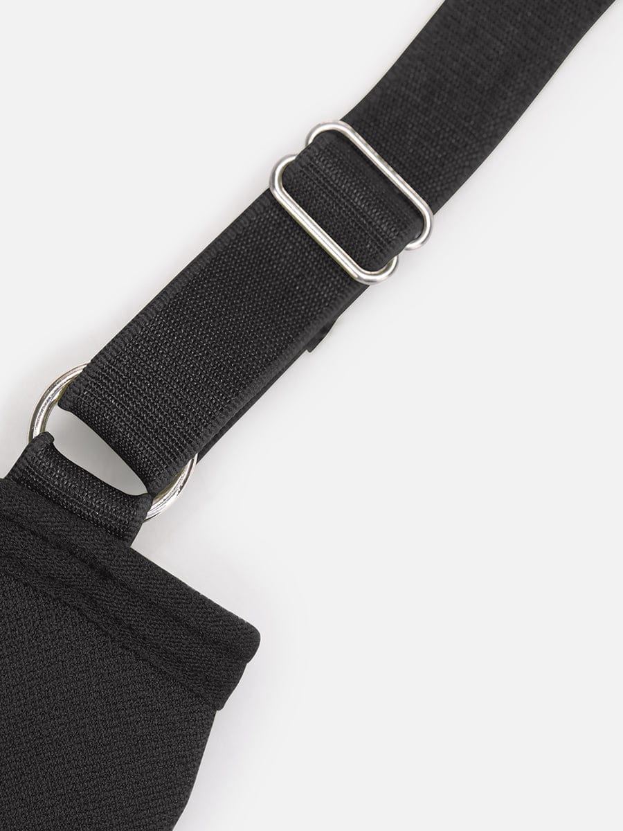 Diamond-Neck Bodysuit Met Slip