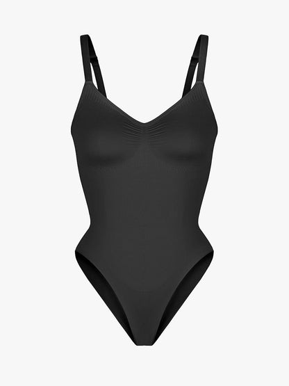 Naadloze Sculpt Bodysuit met Slip