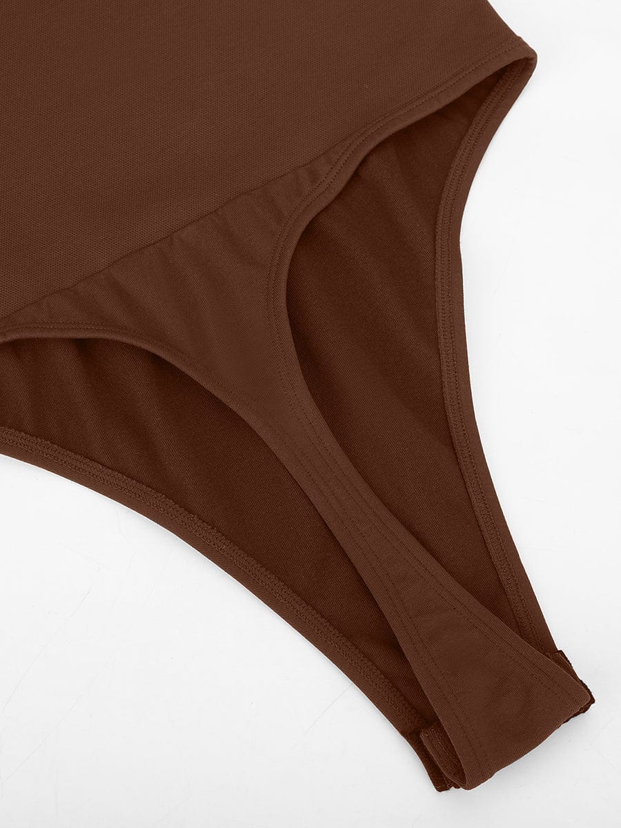 Naadloze Sculpt Bodysuit – Ingebouwde BH