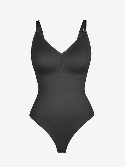 Naadloze Sculpt Bodysuit – Ingebouwde BH