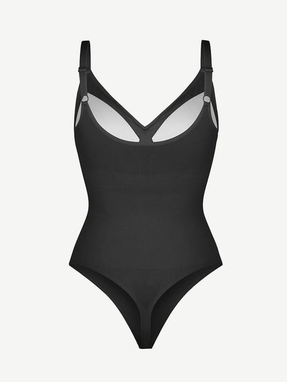 Naadloze Sculpt Bodysuit – Ingebouwde BH