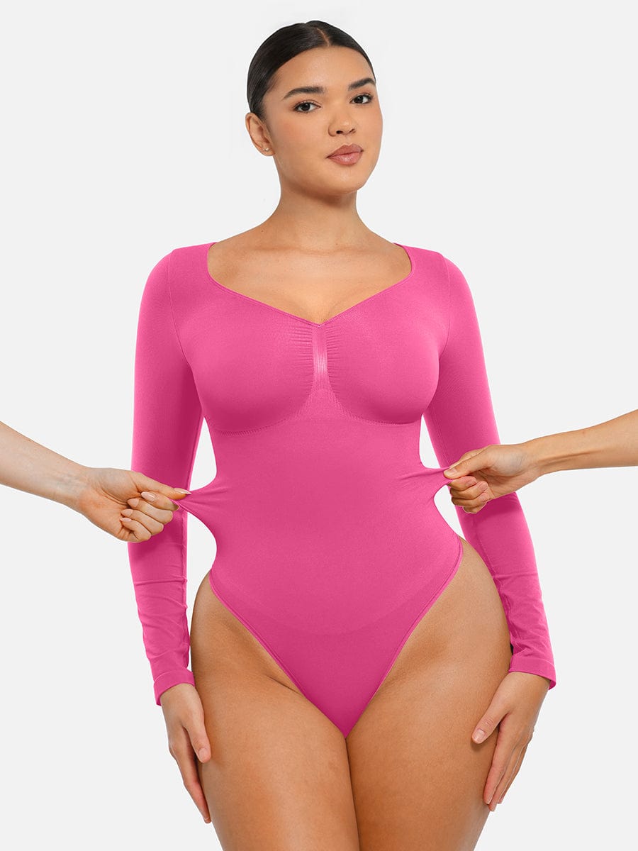 Sculpt Lange Mouwen Bodysuit