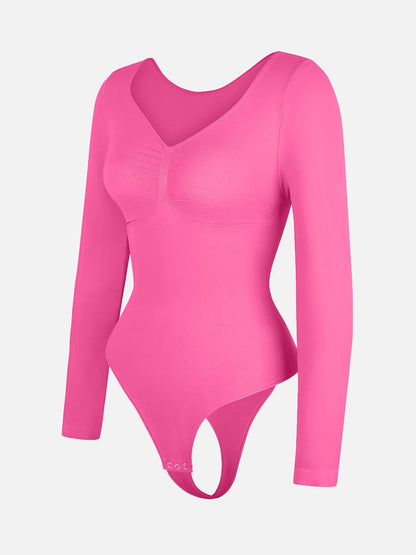 Sculpt Lange Mouwen Bodysuit