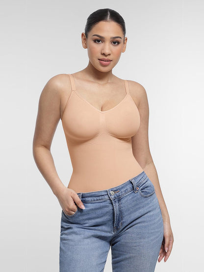 Naadloze Sculpt Bodysuit met Slip
