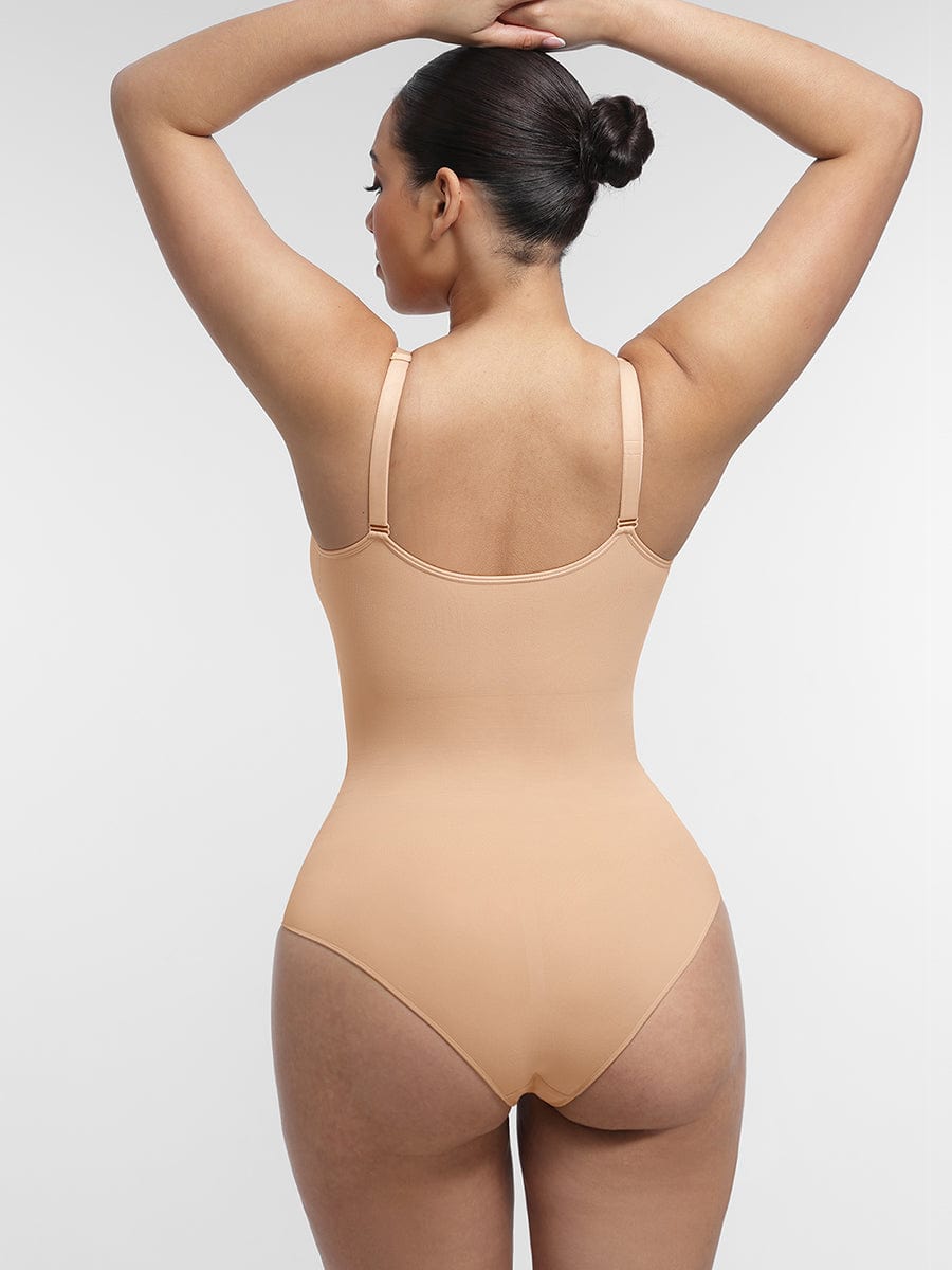Naadloze Sculpt Bodysuit met Slip