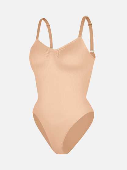 Naadloze Sculpt Bodysuit met Slip