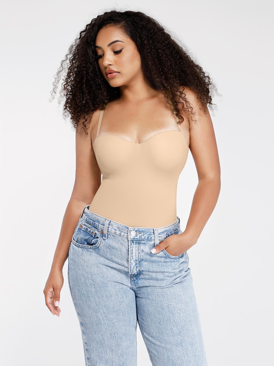 Strapless String Bodysuit