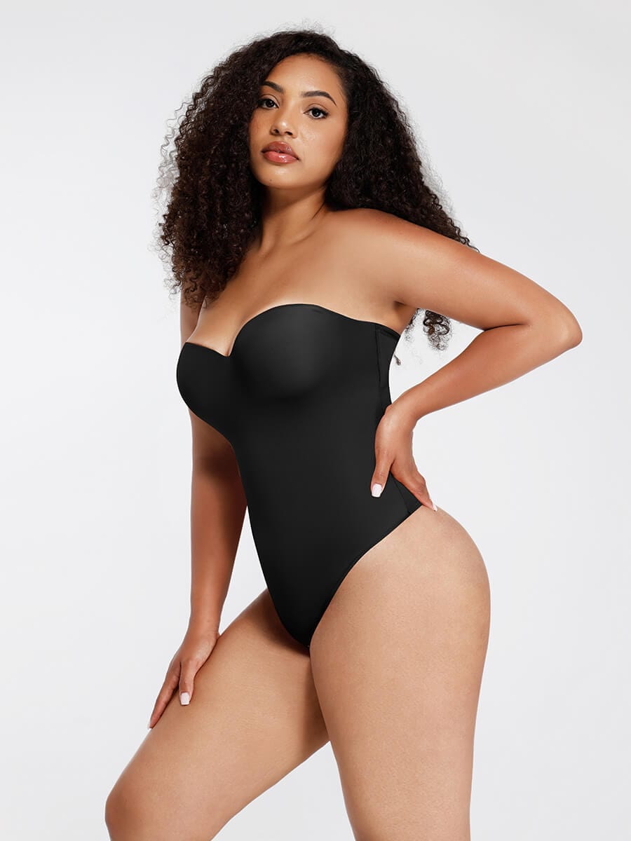 Strapless String Bodysuit