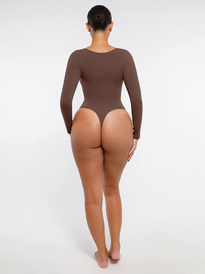 Sculpt Lange Mouwen Bodysuit
