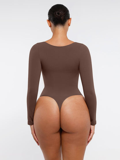 Sculpt Lange Mouwen Bodysuit