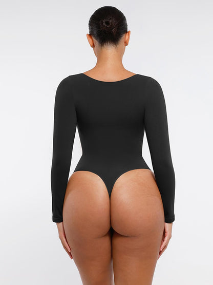 Sculpt Lange Mouwen Bodysuit