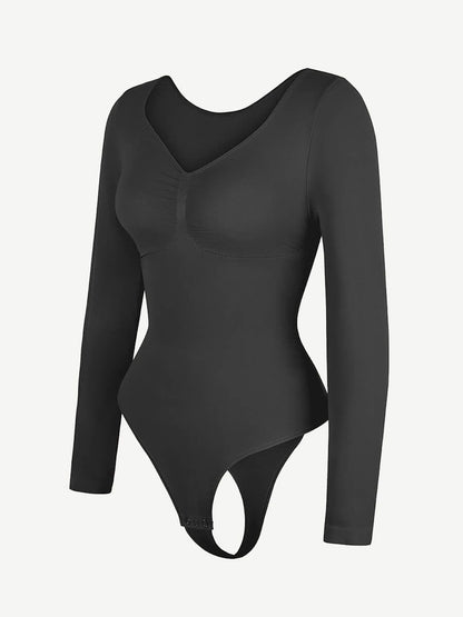 Sculpt Lange Mouwen Bodysuit