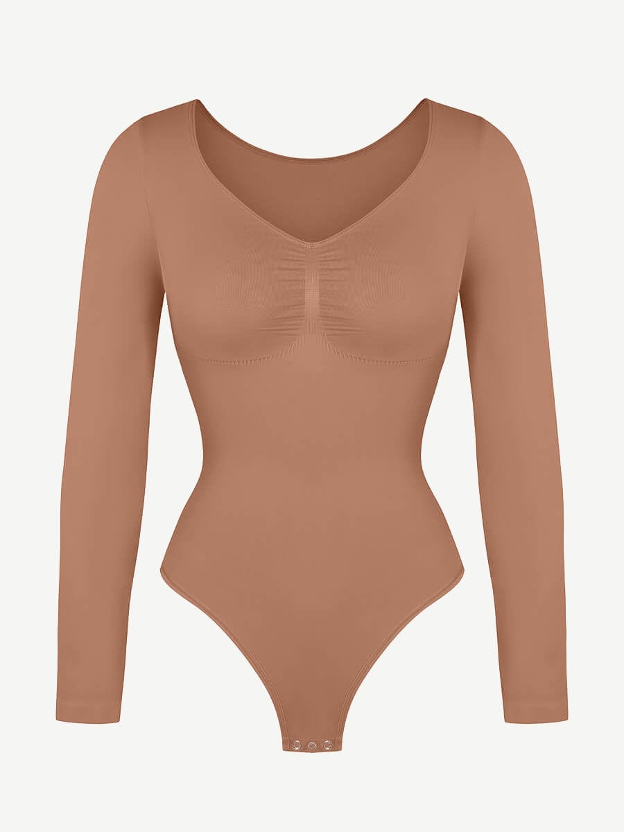 Sculpt Lange Mouwen Bodysuit
