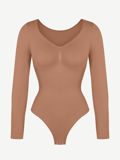 Sculpt Lange Mouwen Bodysuit