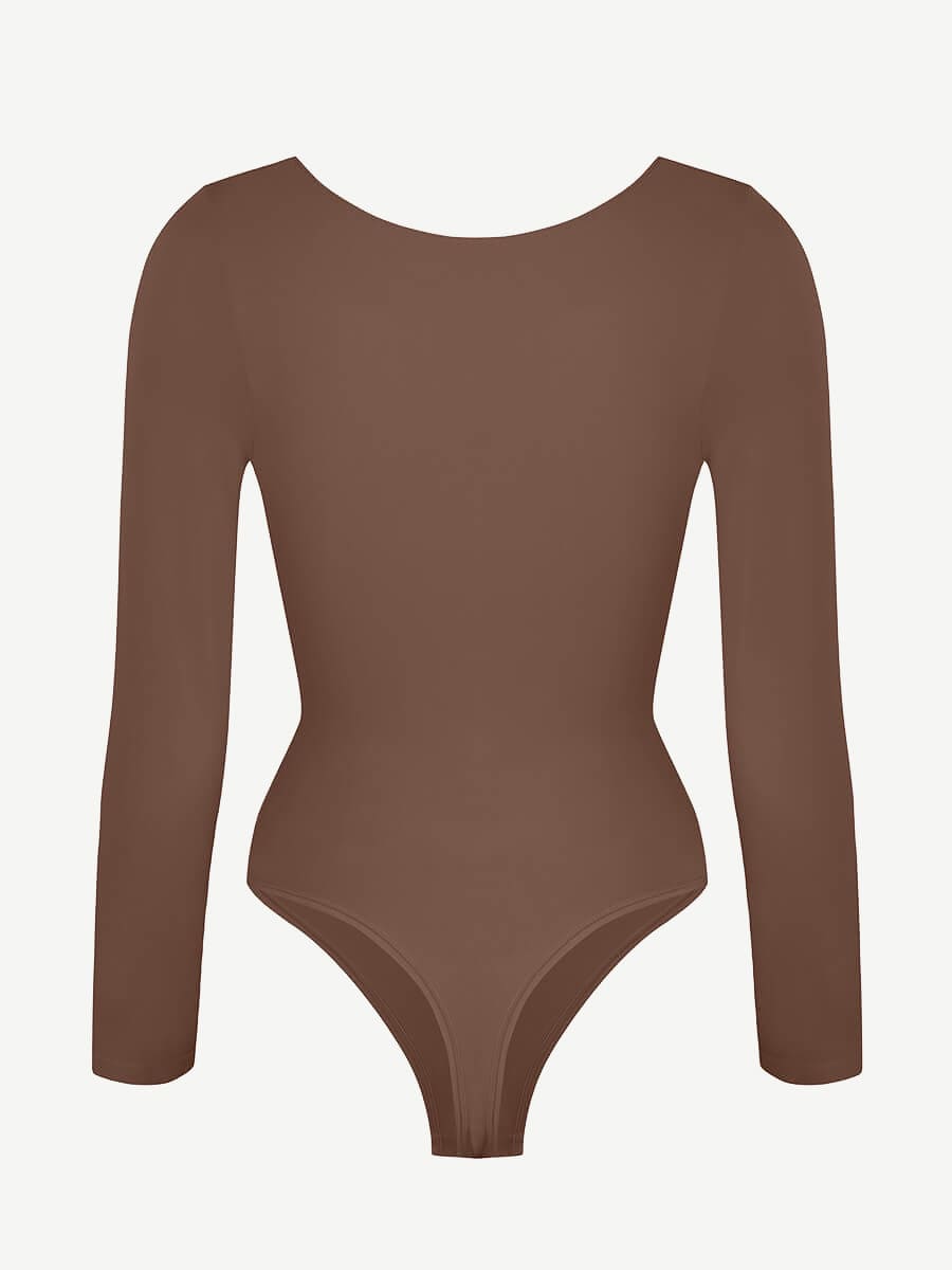 Sculpt Lange Mouwen Bodysuit