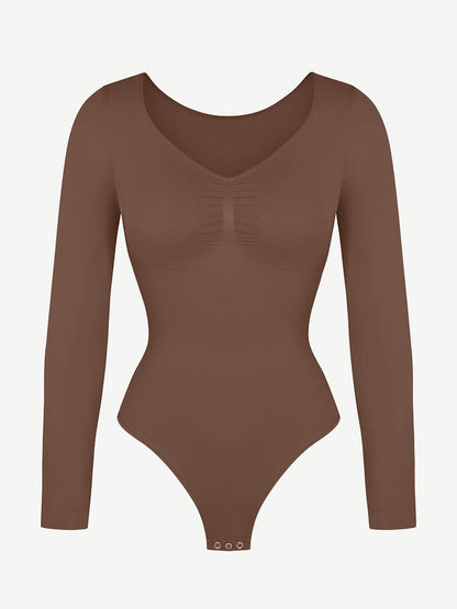 Sculpt Lange Mouwen Bodysuit