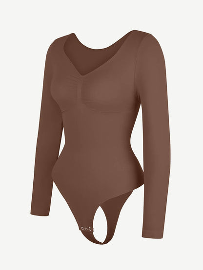 Sculpt Lange Mouwen Bodysuit