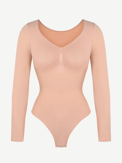 Sculpt Lange Mouwen Bodysuit