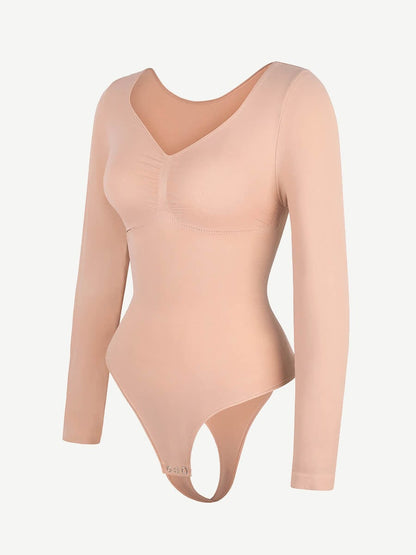 Sculpt Lange Mouwen Bodysuit