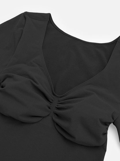 Sculpt Lange Mouwen Bodysuit