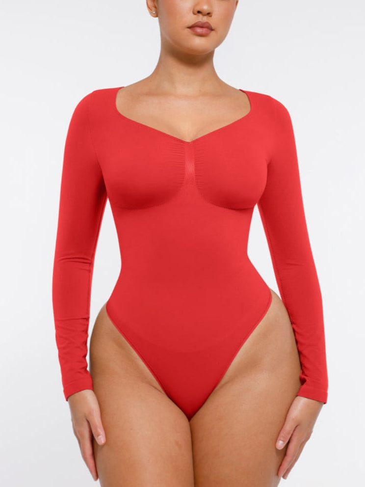 Sculpt Lange Mouwen Bodysuit