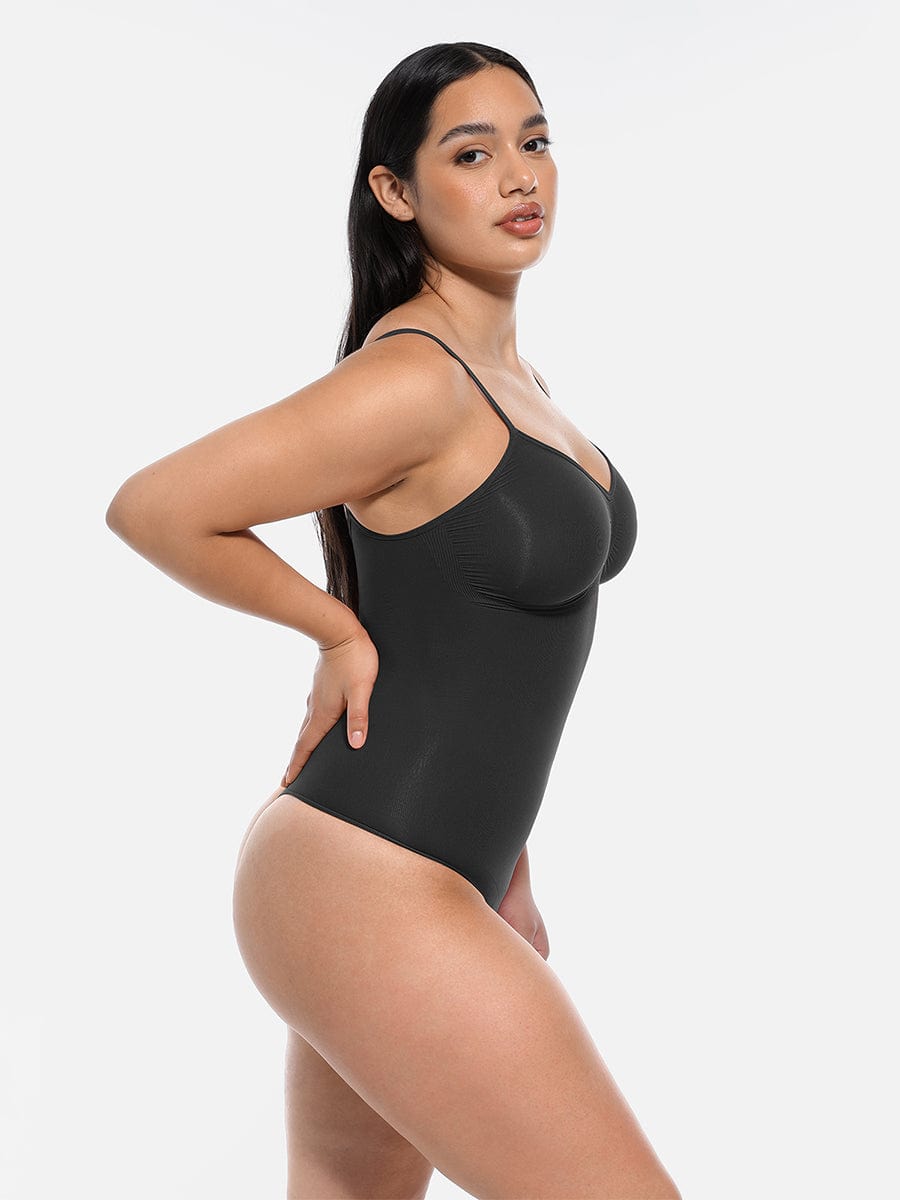 Sculpt Covered Thong Bodysuit