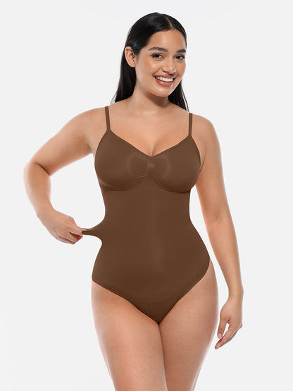 Sculpt Covered Thong Bodysuit