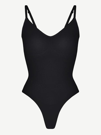 Sculpt Covered Thong Bodysuit