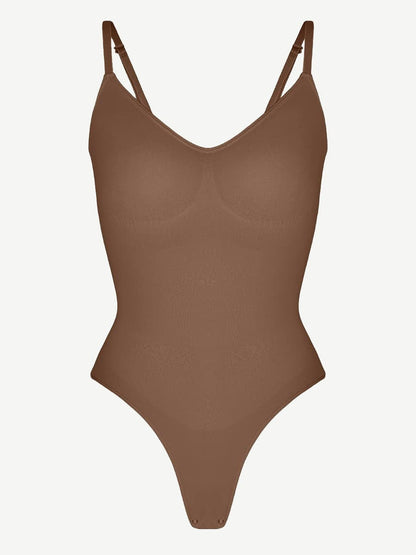 Sculpt Covered Thong Bodysuit