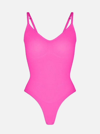 Sculpt Covered Thong Bodysuit